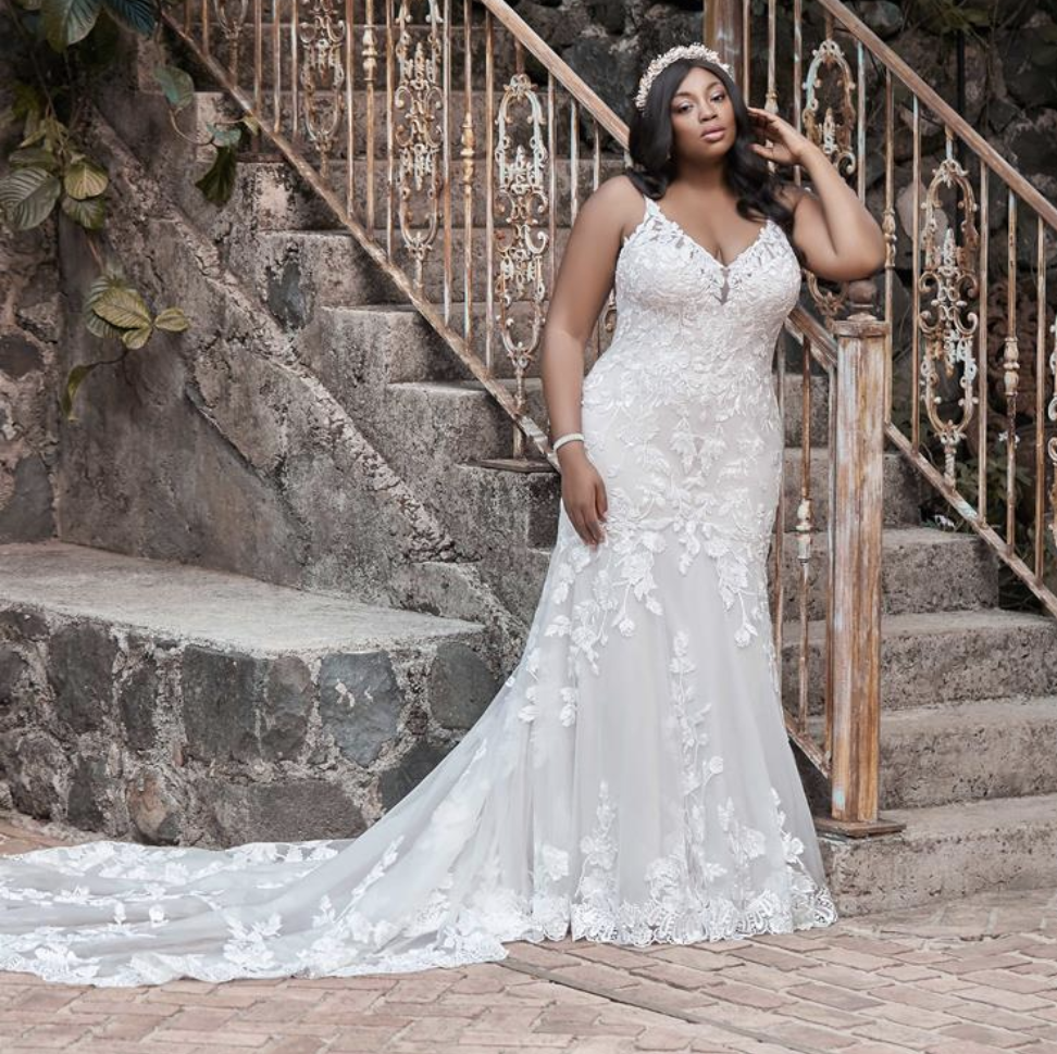 plus size wedding dresses near me