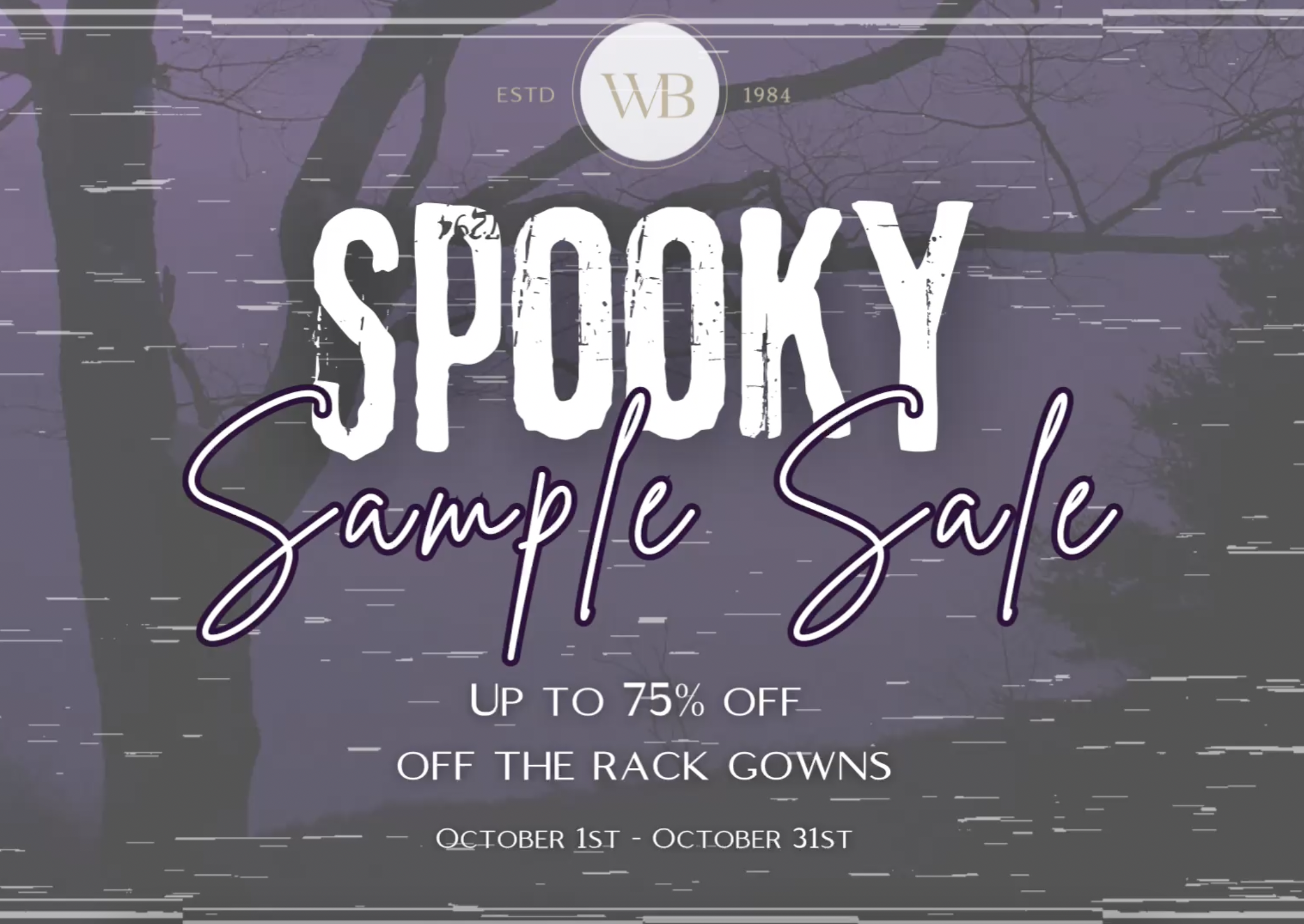 Spooky Sample Sale Main Image