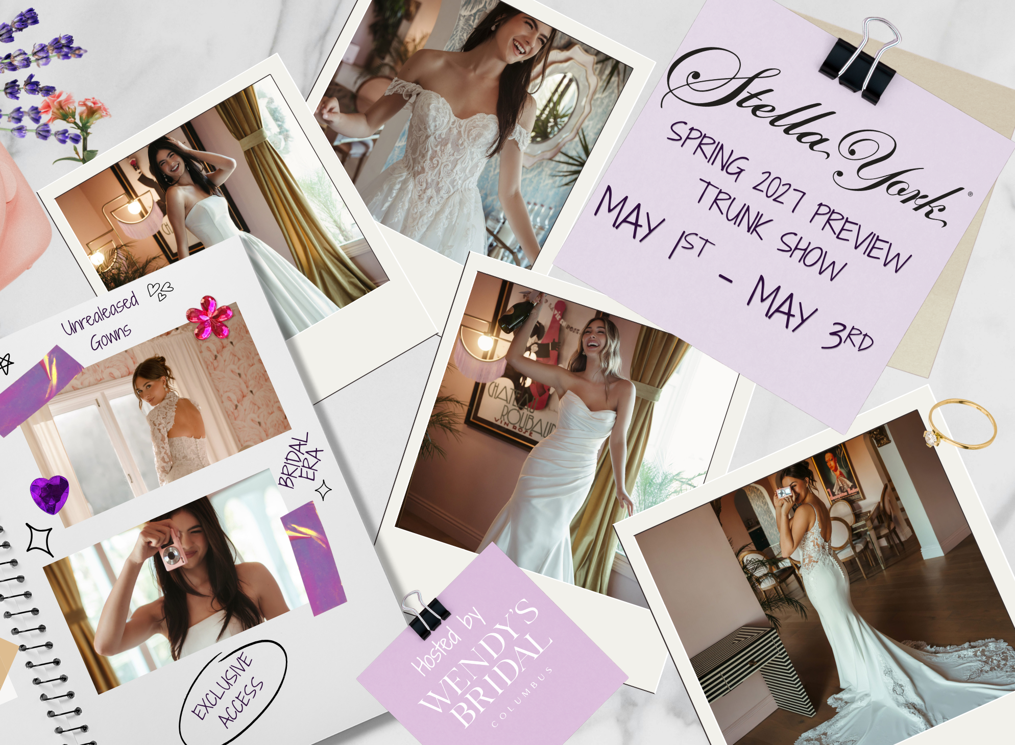 Stella York Spring 2027 Preview Trunk Show
