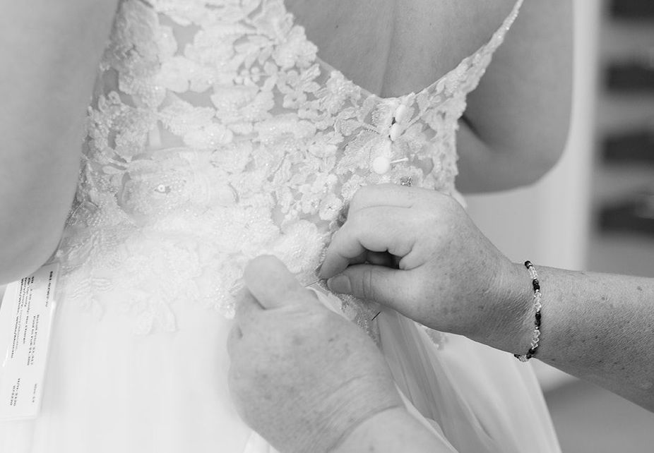 In-House Alterations at Wendy’s Bridal Image