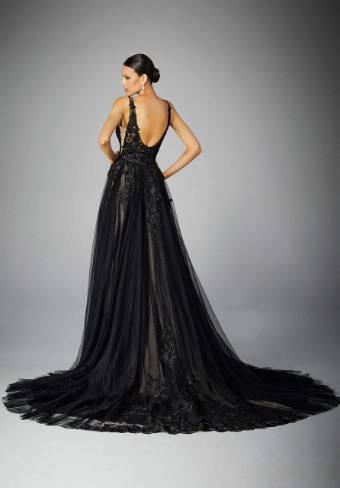 Morilee Style No. Rosa 5763 #2 Black/Blush thumbnail