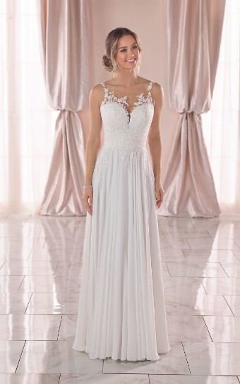 Stella York Style No. 6840CR #0 default Ivory/Porcelain thumbnail