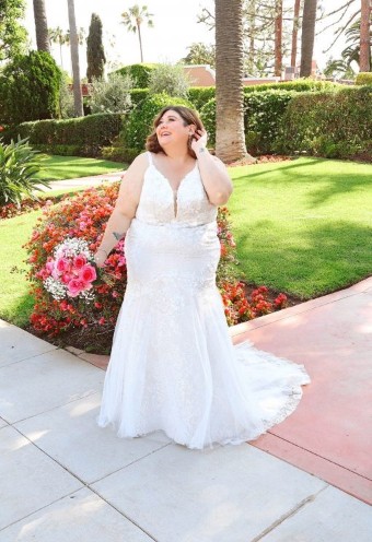 Stella York Style No. 7479IS #0 default Ivory/Biscotti/Porcelain thumbnail