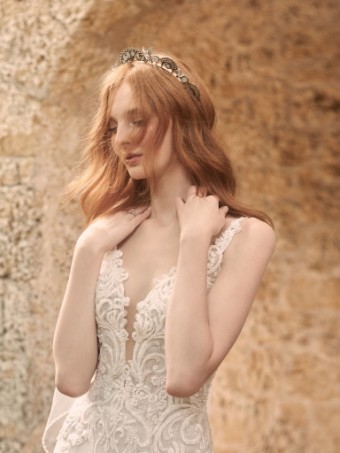Maggie Sottero Style No. JOHANNA 21MS349 #3 Ivory/Blush thumbnail