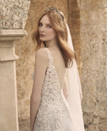 Maggie Sottero Style No. JOHANNA 21MS349 #6 Ivory/Blush thumbnail