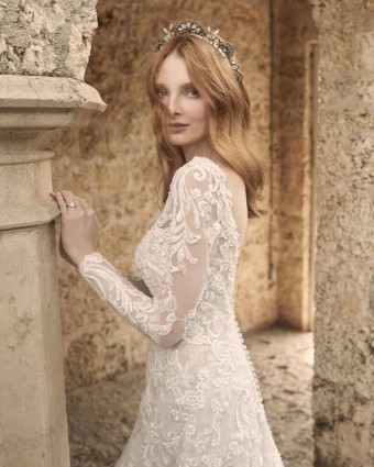 Maggie Sottero Style No. JOHANNA 21MS349 #7 Ivory/Blush thumbnail