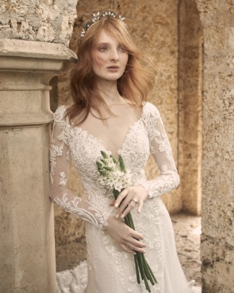 Maggie Sottero Style No. JOHANNA 21MS349 #8 Ivory/Blush thumbnail
