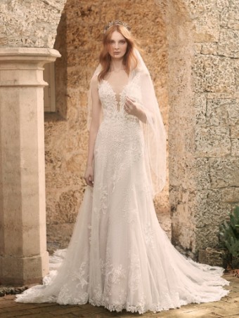 Maggie Sottero Style No. JOHANNA 21MS349 #0 default Ivory/Blush thumbnail