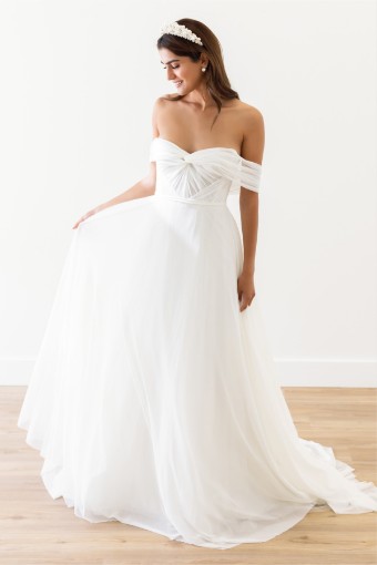 Watters Style No. Cinda 10215 #0 default Ivory thumbnail
