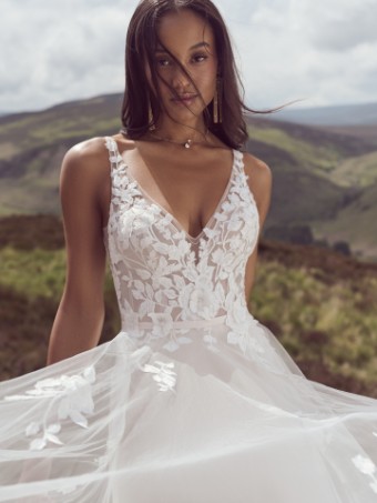 Rebecca Ingram Style No. MATILDA 23RT112A01 #1 default Ivory/Soft Blush thumbnail