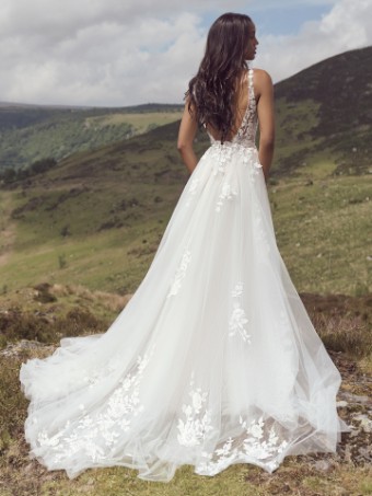 Rebecca Ingram Style No. MATILDA 23RT112A01 #2 Ivory/Soft Blush thumbnail
