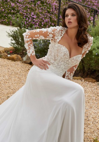 Morilee Style No. Morgan 4127 #7 Ivory/Ivory thumbnail