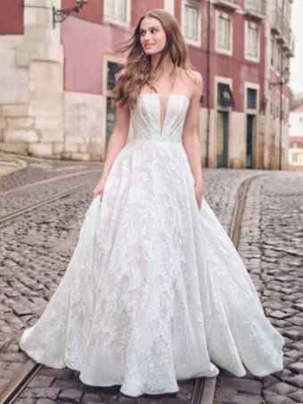 Maggie Sottero Style No. Amber 23MB625A01 #0 default Ivory Ivory/Latte thumbnail