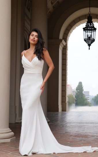 Stella York Style No. 7753-IV #0 default (IV-PL) Ivory Gown w Porcelain Tulle Illusion thumbnail