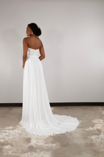 Essense of Australia Style No. D3866ZZ #1 (IV-PL) Ivory Gown w Porcelain Tulle Illusion thumbnail
