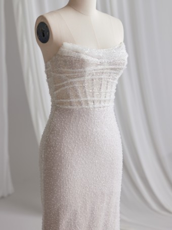 Maggie Sottero Style No. DREW 23MB724A01 #4 Ivory over Blush (gown with Ivory Illusion) thumbnail
