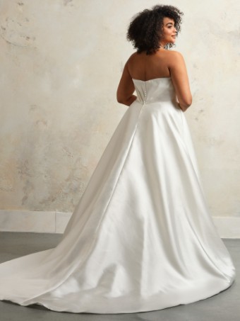 Maggie Sottero Style No. AMBER ROSE 23MB625A03 #3 Ivory (gown with Natural Illusion) thumbnail