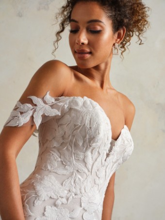 Maggie Sottero Style No. BRIDGET (24MS731A01 - sparkle tulle 1) #2 All Ivory (gown with Ivory Illusion) Ivory over Soft Blush (gown with Natural Illusion) thumbnail