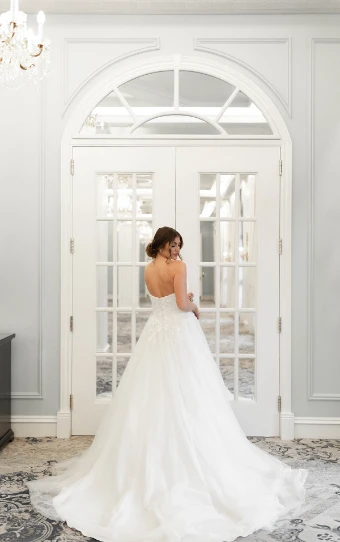 Stella York Style No. 7974IQ #7 (IV-IV) Ivory Lace and Tulle over Ivory Gown thumbnail