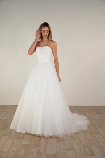Stella York Style No. 7974IQ #4 default (IV-IV) Ivory Lace and Tulle over Ivory Gown thumbnail