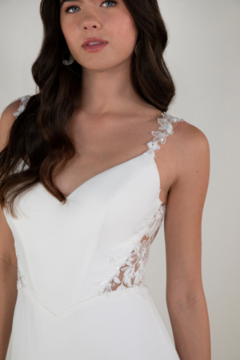 Stella York Style No. 7942CR #4 default (PI-PL) Pure Ivory Gown w Porcelain Tulle Illusion thumbnail