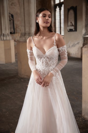 Adore by Justin Alexander Style No. Alanis 11297 #1 Nude/Ivory/Latte thumbnail