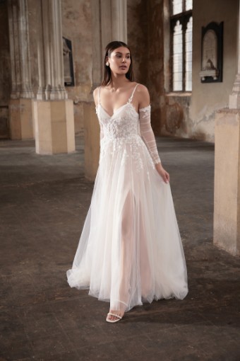Adore by Justin Alexander Style No. Alanis 11297 #2 Nude/Ivory/Latte thumbnail