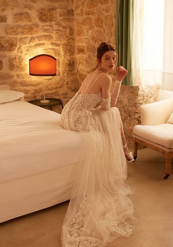 Adore by Justin Alexander Style No. Alanis 11297 #8 default Nude/Ivory/Latte thumbnail