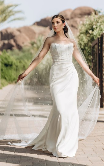 Stella York Style No. 8056IV #0 default (IVR) Ivory thumbnail