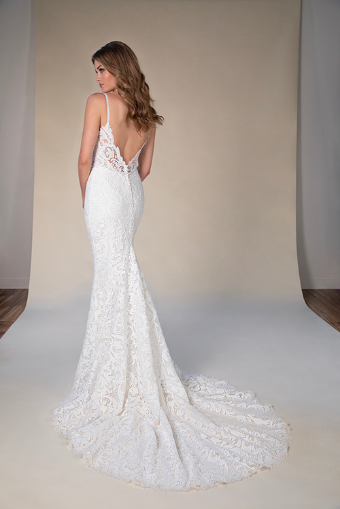 All Who Wander Style No. ADDY-ZZ #1 (IV-IVR) Ivory Lace and Tulle over Ivory Gown thumbnail