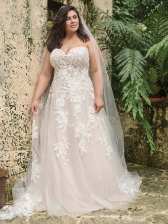Rebecca Ingram Style No. RUBY (24RS186A01 - Unlined bodice) #0 default All Ivory thumbnail