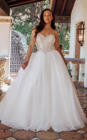 Stella York Style No. 8046IZ #0 default (IVR) Ivory thumbnail