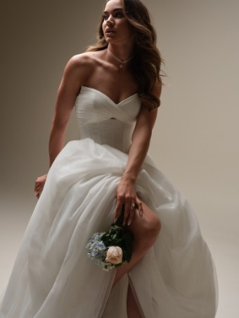 Maggie Sottero Style No. EVAN (25MC317B01 - No Keyhole) #1 Ivory (gown with Natural Illusion) thumbnail