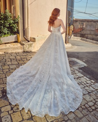 L'Amour by Calla Blanche Style No. LA25101 Aretha #5 Ivory/Ivory thumbnail