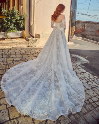 L'Amour by Calla Blanche Style No. LA25101 Aretha #4 Ivory/Ivory thumbnail