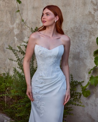 L'Amour by Calla Blanche Style No. LA25106 Safiya #1 Ivory thumbnail