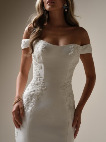 Maggie Sottero Style No. LOREEN (25MS358A01) #1 All Ivory thumbnail