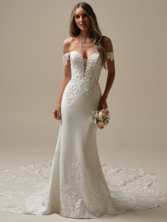 Maggie Sottero Style No. YARA (25MK263A11 - Unlined bodice, No Plunge) #4 default Ivory (gown with Natural Illusion) thumbnail
