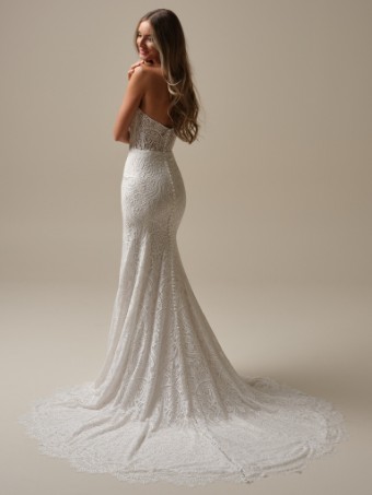 Rebecca Ingram Style No. BERKELEY (25RK285A01) #6 Ivory over Pearl (gown with Natural Illusion) thumbnail