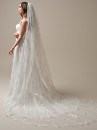 Rebecca Ingram Style No. OLIVIANNA (25RS309A11 - Basque waist) #2 All Ivory thumbnail