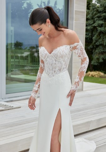 Morilee Style No. 2702NST Soraya #2 Ivory/Ivory/Porcelain thumbnail
