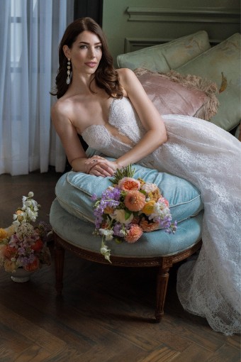 Watters Style No. CHARLOTTE - 14130 #0 default Ivory-Blush thumbnail