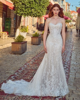 L'Amour by Calla Blanche Style No. LA25118 Maggie #0 default Ivory/Ivory thumbnail