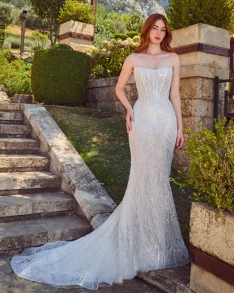 L'Amour by Calla Blanche Style No. LA25104 Marisol #0 default Ivory/Ivory thumbnail