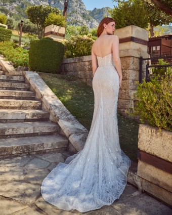 L'Amour by Calla Blanche Style No. LA25104 Marisol #2 Ivory/Ivory thumbnail