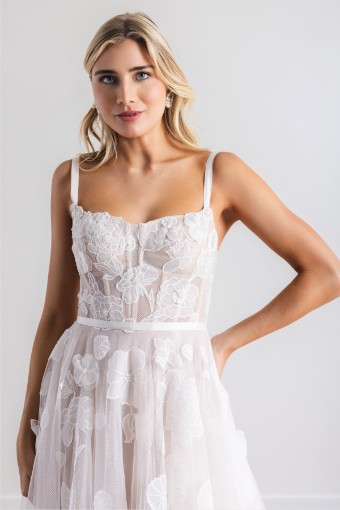 Watters Style No. ALLISON - 14734 #4 Ivory-Blush thumbnail