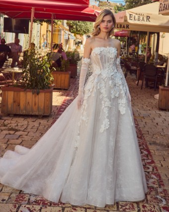 L'Amour by Calla Blanche Style No. LA25105 Pelagia #0 default Ivory/Light Nude thumbnail