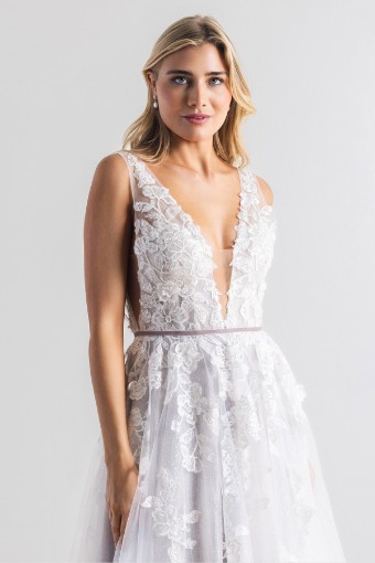 Watters Style No. JULIANA - 14735 #2 default Ivory-Lavender thumbnail