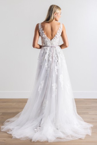 Watters Style No. JULIANA - 14735 #1 Ivory-Lavender thumbnail