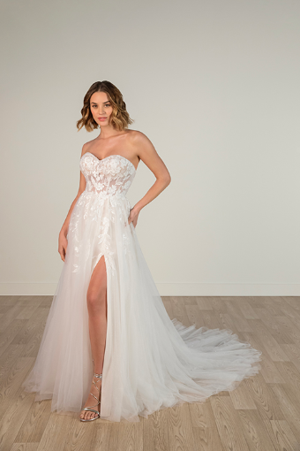 Stella York Style No. SY8139CQ #0 default (IV-IV) Ivory Lace and Tulle over Ivory Gown thumbnail